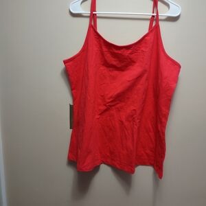 Jessica London tank 22/24 bright red ♥️